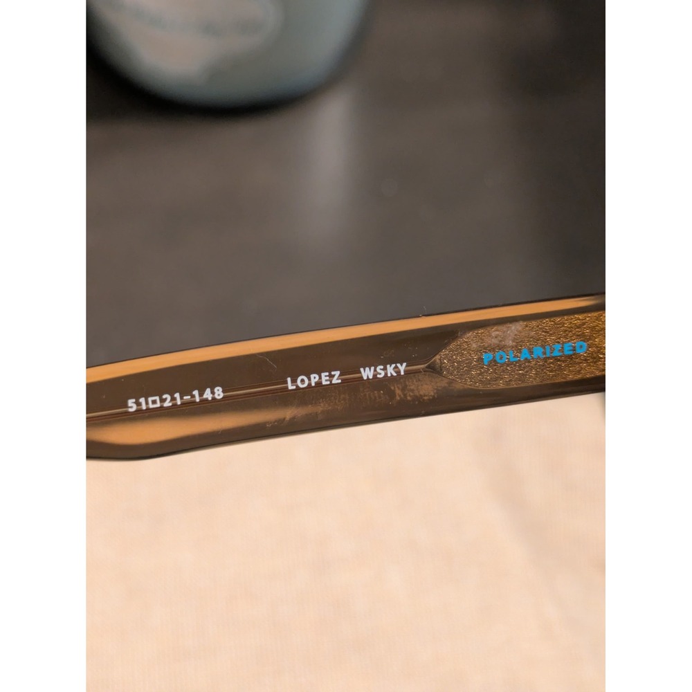 SALT. Lopez WSKY Polarized Sunglasses Japan Whiskey Brown 51-21-148 - Picture 2 of 5